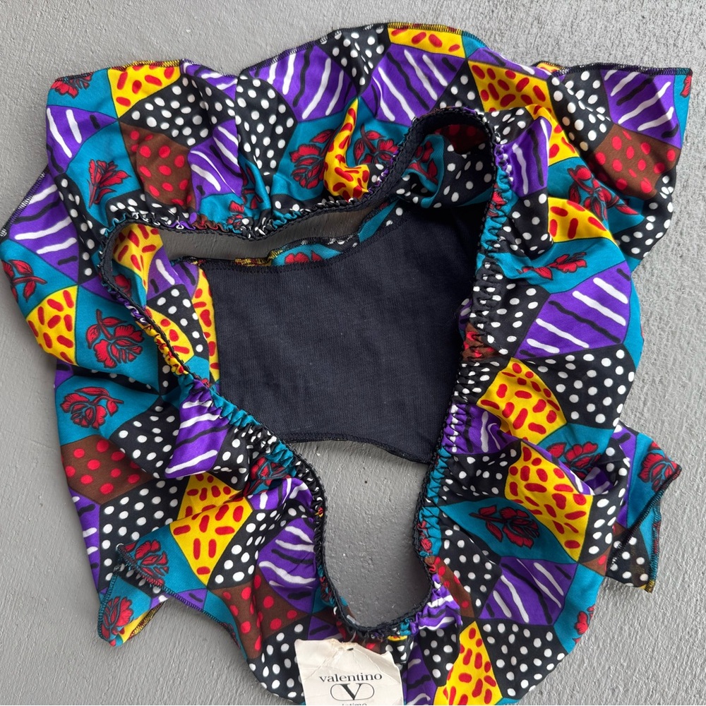 Valentino Multicolor Geometric Print Intimates - Picture 2 of 4